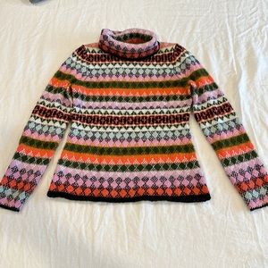 Anthropology Maeve Turtle Neck Sweater